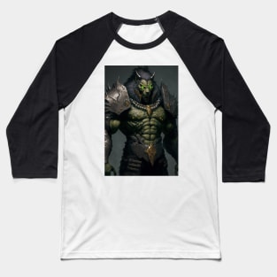 Half Orc Werewolf Baseball T-Shirt
